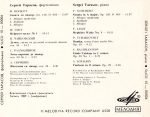 Sergei Tarasov – Piano CD - Görsel 3