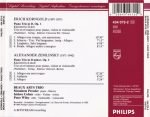 Korngold ∙ Zemlinsky, Beaux Arts Trio – Piano Trios CD - Görsel 3