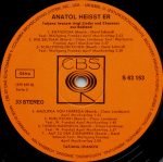Tatjana Iwanow – Anatol Heißt Er - Tatjana Iwanow Singt Lieder und Chansons Aus Rußland LP Plak - Görsel 4
