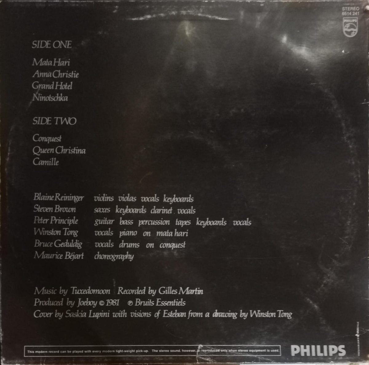 Tuxedomoon – Divine LP Plak - Görsel 3