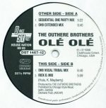 The Outhere Brothers – Olé Olé 12'' Maxi Single Plak (Early House) - Görsel 3