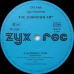 The Unknown Art – Blackmail You 12'' Maxi Single Plak - Görsel 4