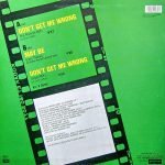 Vinci – Don't Get Me Wrong (Big Revenge Mix) 12'' Maxi Single Plak - Görsel 2
