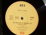 Re-Flex – The Politics Of Dancing (Extended Mix) 12'' Maxi Single Plak - Görsel 2