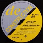 Black Box – Ride On Time 12'' Maxi Single Plak (Early House) - Görsel 4