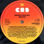 Barbra Streisand – Emotion LP Plak - Görsel 4