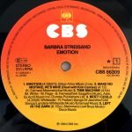 Barbra Streisand – Emotion LP Plak - Görsel 3