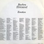 Barbra Streisand – Emotion LP Plak - Görsel 5