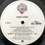Chaka Khan – Tearin' It Up 12'' Maxi Single Plak - Görsel 4