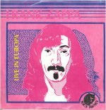 Frank Zappa – Live In Europa LP Plak