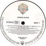 Chaka Khan – Love You All My Lifetime 12'' Maxi Single Plak - Görsel 3