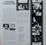 Stelvio Cipriani – Anonimo Veneziano (Colonna Sonora Originale Del Film) LP Plak - Görsel 2