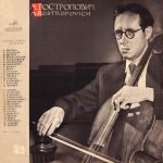 Mstislav Rostropovich – Cello LP Plak