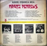 Frații Petreuș – Mărie, Oșanca Mea LP Plak - Görsel 2