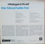 Hildegard Knef – Der Mond Hatte Frei LP Plak - Görsel 2