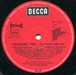 Hildegard Knef – Der Mond Hatte Frei LP Plak - Görsel 4