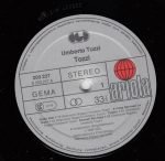 Umberto Tozzi – Tozzi LP Plak - Görsel 3