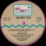 Secret Ties – Dancin' In My Sleep 12'' Maxi Single Plak - Görsel 2