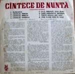 Justina Băluțeanu – Cîntece De Nuntă 10'' LP Plak - Görsel 2