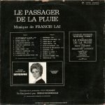 Francis Lai – Le Passager De La Pluie (Bande Originale Du Film) LP Plak - Görsel 2