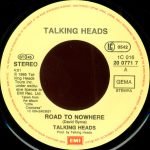 Talking Heads – Road To Nowhere 45lik Plak - Görsel 3