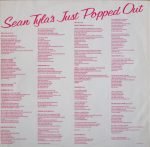 Sean Tyla – Sean Tyla's Just Popped Out LP Plak - Görsel 3