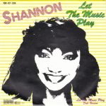 Shannon – Let The Music Play 45lik Plak