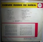 Nicolas Tripolitoff – Choeurs Russes Du Baïkal LP Plak - Görsel 2