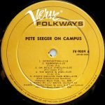 Pete Seeger – On Campus LP Plak - Görsel 3