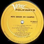 Pete Seeger – On Campus LP Plak - Görsel 4