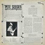 Pete Seeger – On Campus LP Plak - Görsel 2