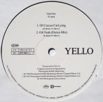 Yello – Of Course I'm Lying 2X12'' LP Plak - Görsel 3