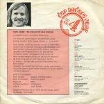 Frank Zander – Dann Prost, Mein Freund / Nick-Nack-Man 45 lik Plak - Görsel 2