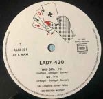 Lady 420 ‎– H.S 12'' Maxi Single Plak - Görsel 3