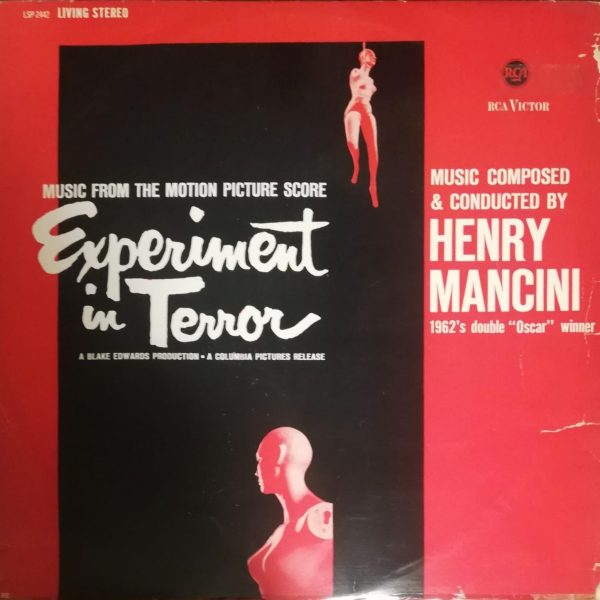 Henry Mancini – Experiment In Terror (Music From The Motion Picture) LP Plak