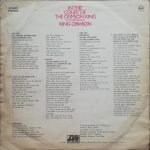 King Crimson – In The Court Of The Crimson King An Observation By King Crimson LP Plak - Görsel 2