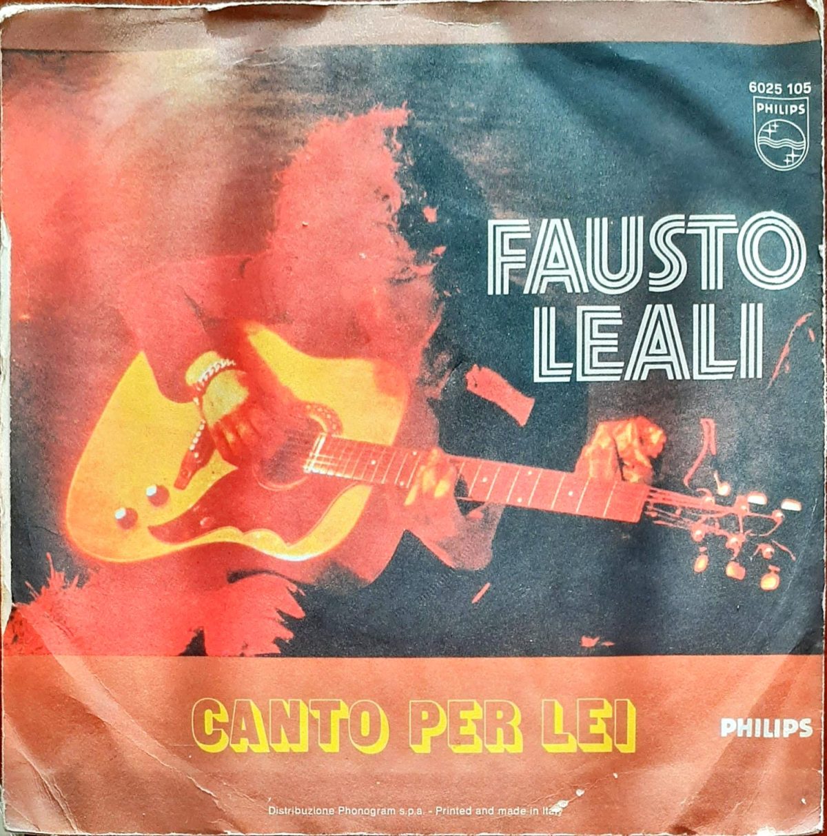 Fausto Leali – Quando Me Ne Andrò 45lik Plak - Görsel 2
