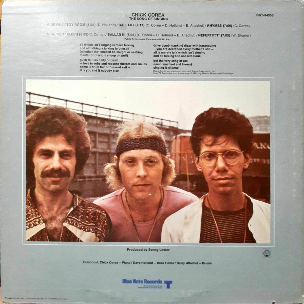Chick Corea – The Song Of Singing LP Plak - Görsel 2