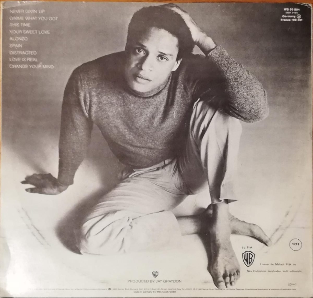 Al Jarreau – This Time LP Plak - Görsel 2