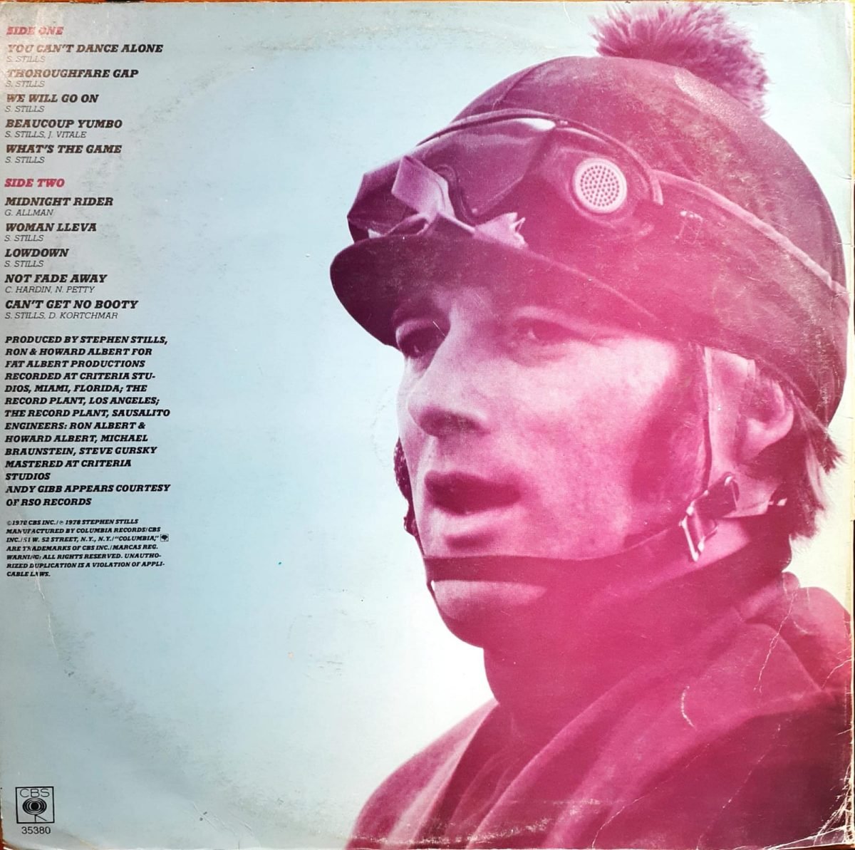 Stephen Stills – Thoroughfare Gap LP Plak - Görsel 2