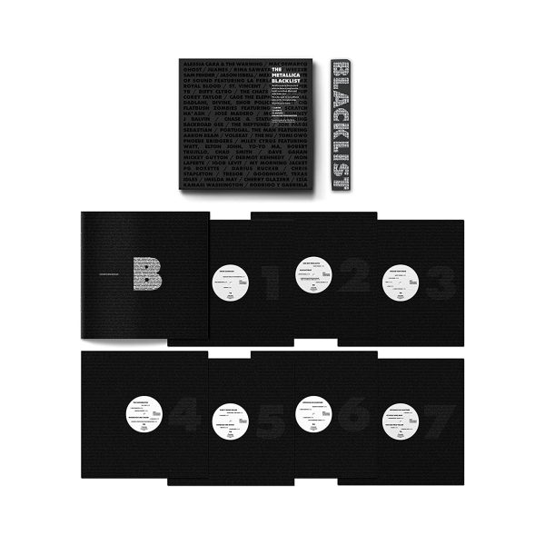 The Metallica Blacklist 7LP Plak Box Set