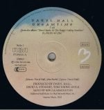 Daryl Hall – Dreamtime 12'' Maxi Single Plak - Görsel 3