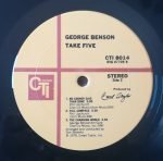 George Benson – Take Five LP Plak - Görsel 4