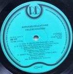 Adriano Celentano – Celentanando LP Plak - Görsel 4