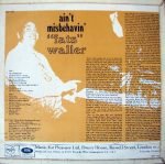 Fats Waller – Ain't Misbehavin' LP Plak - Görsel 2