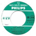 Yves Montand – Sakoura 45lik Plak - Görsel 3