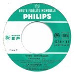 Yves Montand – Sakoura 45lik Plak - Görsel 4