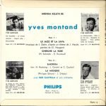 Yves Montand – Sakoura 45lik Plak - Görsel 2