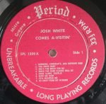 Josh White / Big Bill Broonzy – Josh White Comes A-Visiting / Big Bill Broonzy Sings LP Plak - Görsel 4