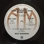 Rick Wakeman – The Myths And Legends Of King Arthur And The Knights Of The Round Table LP Plak - Görsel 3